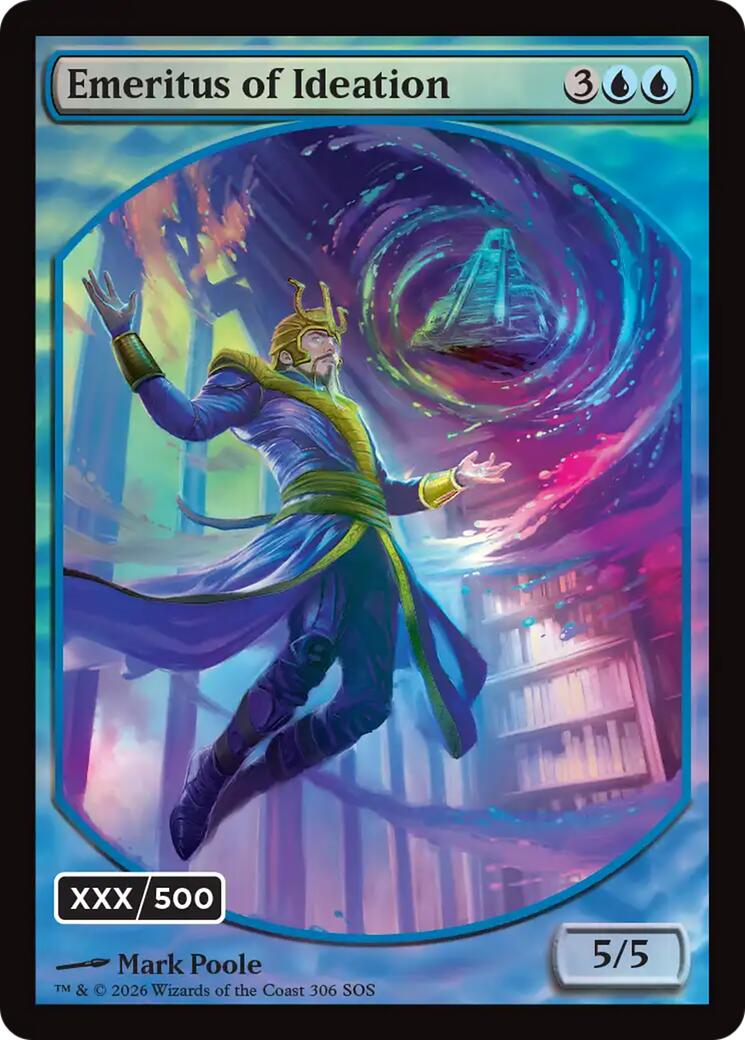 Emeritus of Ideation (Serial Numbered) [Secrets of Strixhaven] | Spectrum Games