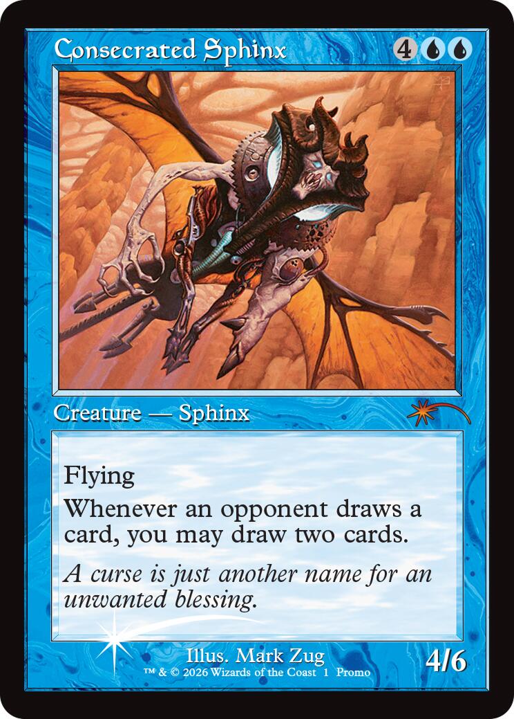 Consecrated Sphinx (Retro Frame) [MagicFest 2025] | Spectrum Games