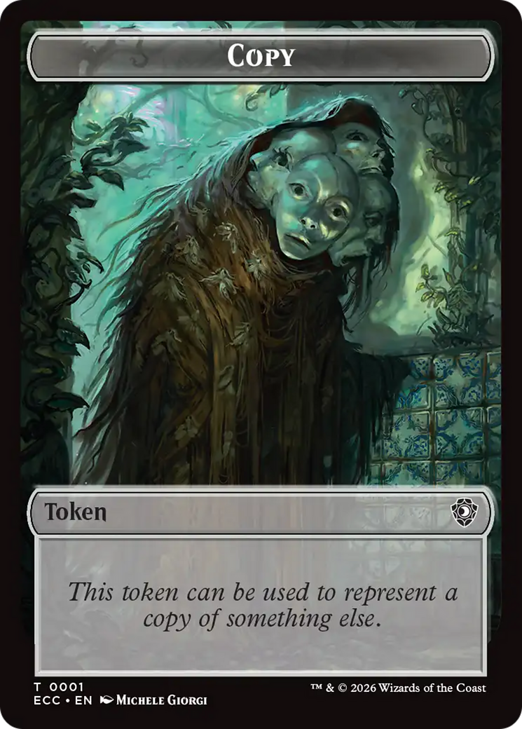 Treasure // Copy Double-Sided Token [Lorwyn Eclipsed Tokens] | Spectrum Games
