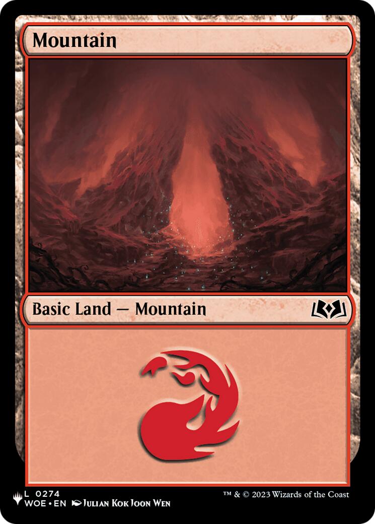 Mountain (0274) (WOE) [The List] | Spectrum Games