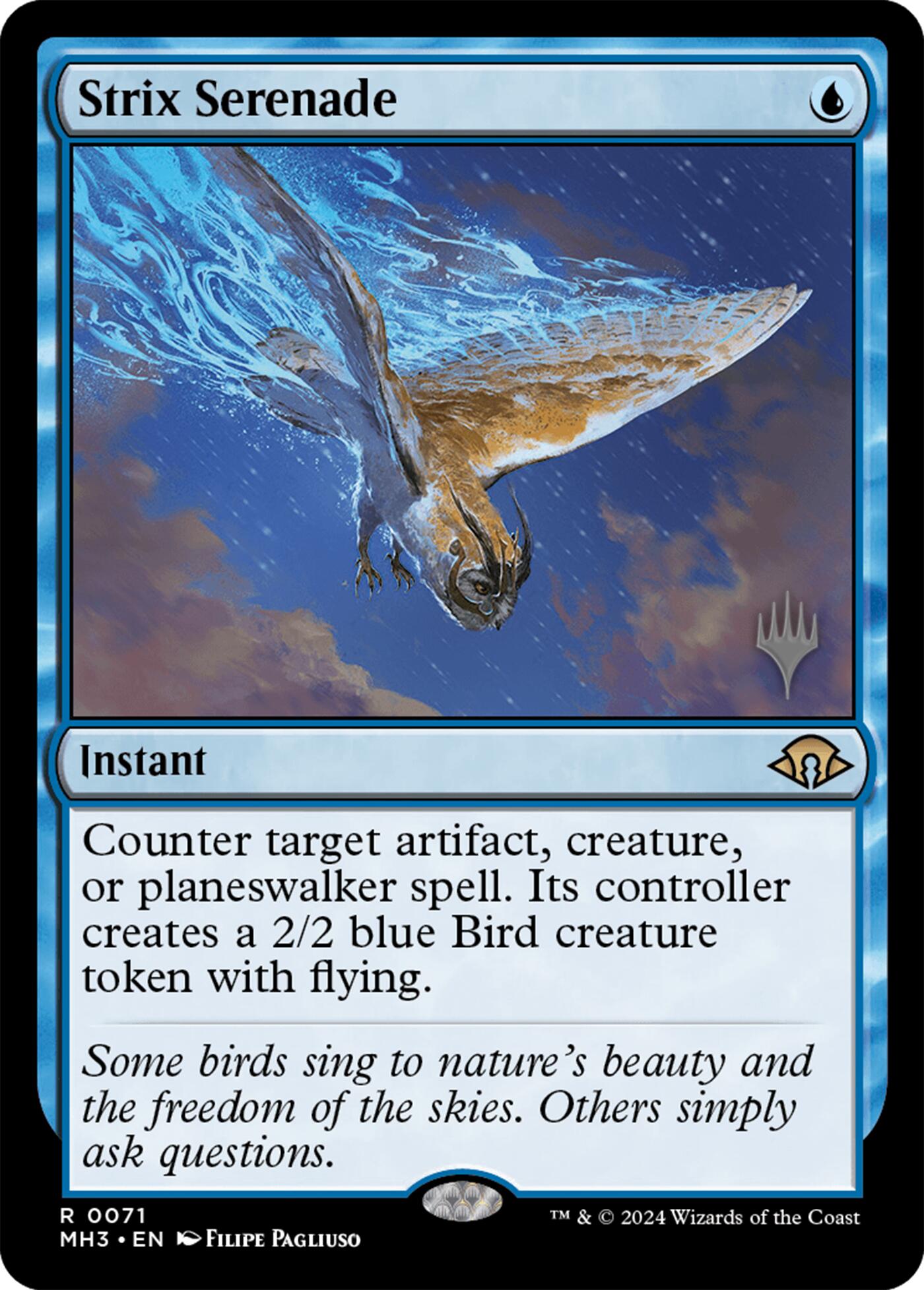 Strix Serenade [Modern Horizons 3 Promos] | Spectrum Games