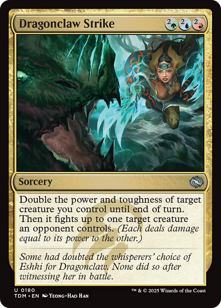 Dragonclaw Strike [Tarkir: Dragonstorm] | Spectrum Games