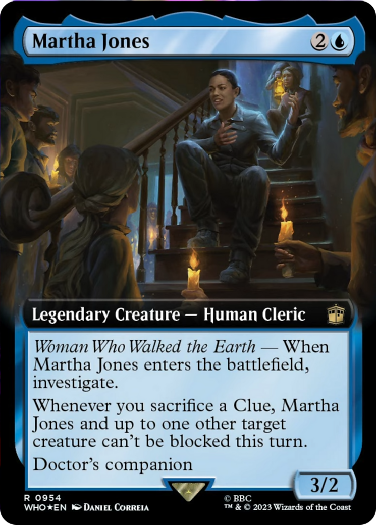 Martha Jones (Extended Art) (Surge Foil) [Doctor Who] | Spectrum Games