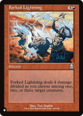 Forked Lightning [The List Reprints] | Spectrum Games