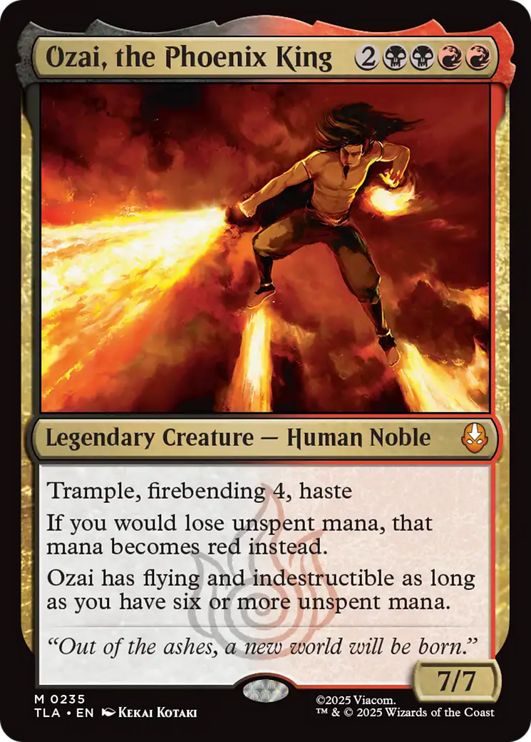 Ozai, the Phoenix King [Avatar: The Last Airbender] | Spectrum Games