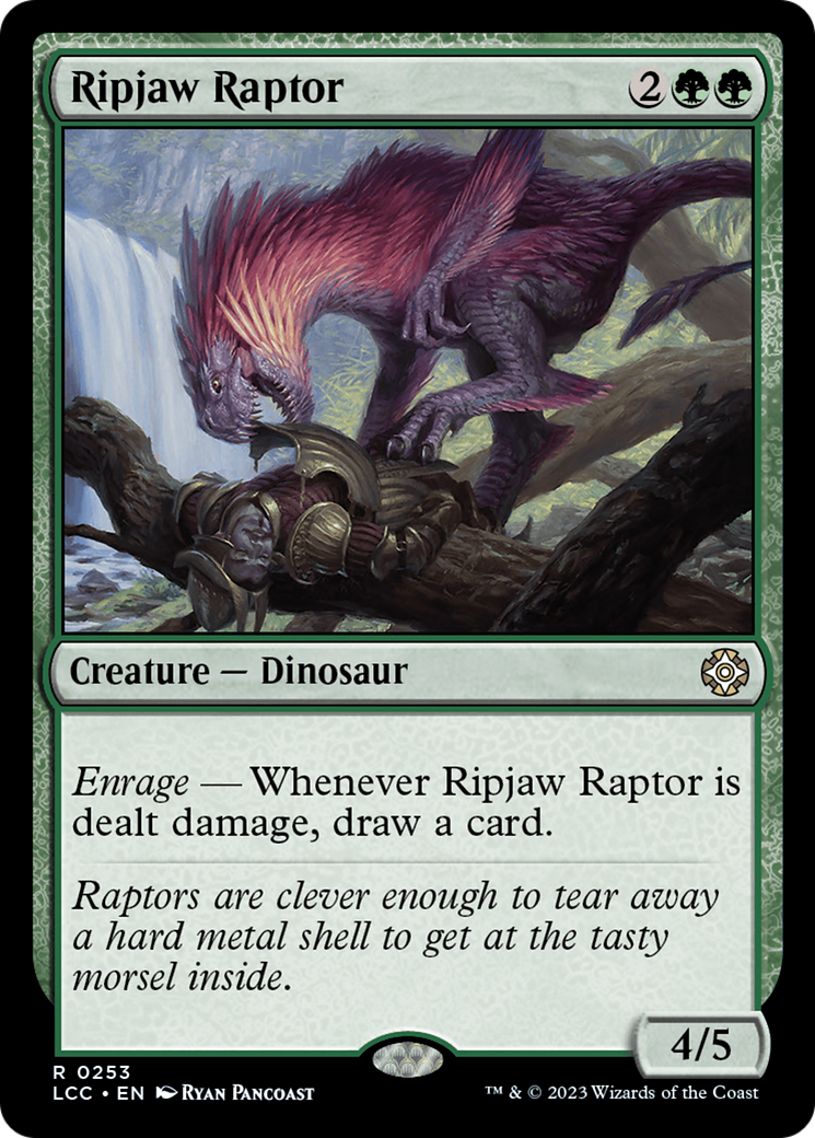 Ripjaw Raptor [The Lost Caverns of Ixalan Commander] | Spectrum Games
