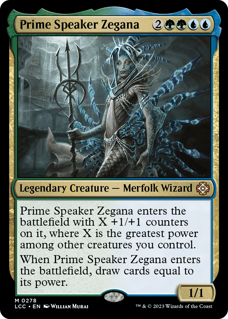 Prime Speaker Zegana [The Lost Caverns of Ixalan Commander] | Spectrum Games