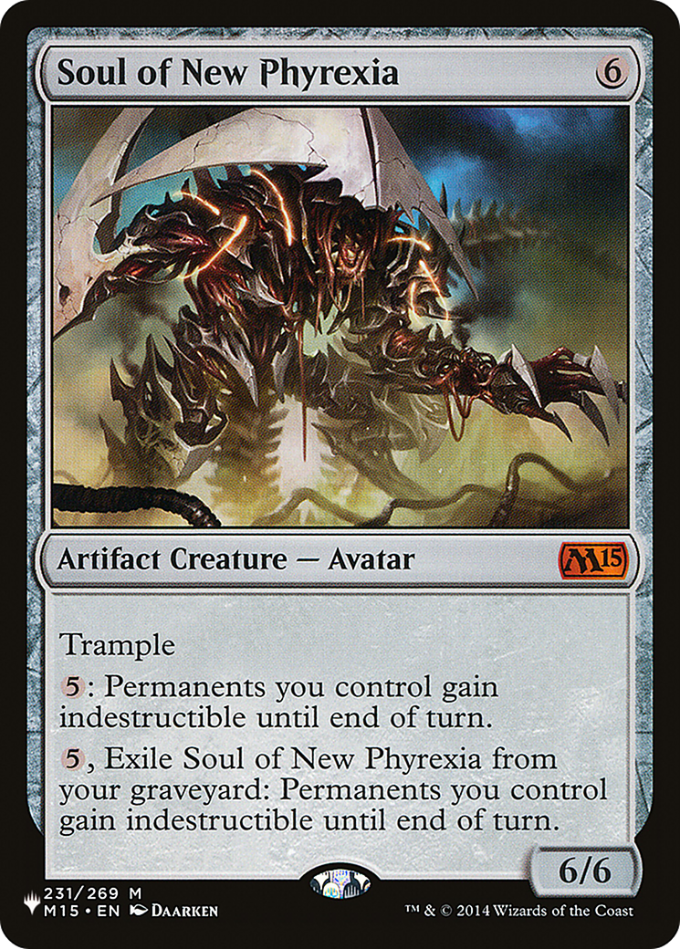 Soul of New Phyrexia [The List] | Spectrum Games