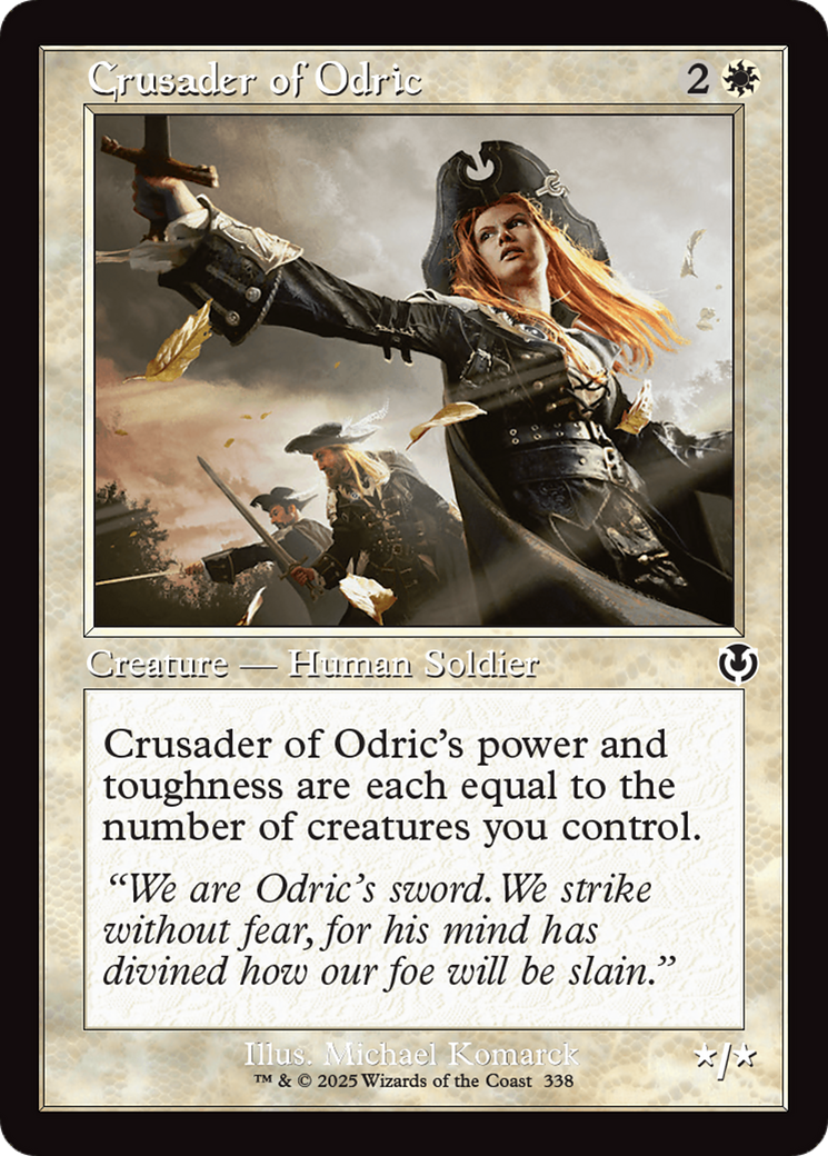 Crusader of Odric (Retro Frame) [Innistrad Remastered] | Spectrum Games