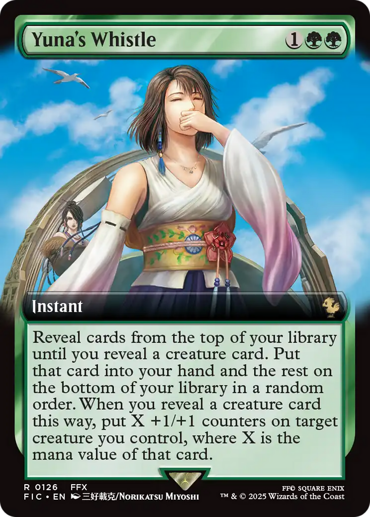 Yuna's Whistle (Extended Art) [FINAL FANTASY Commander] | Spectrum Games