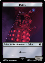 Dalek // Alien Salamander Double-Sided Token [Doctor Who Tokens] | Spectrum Games