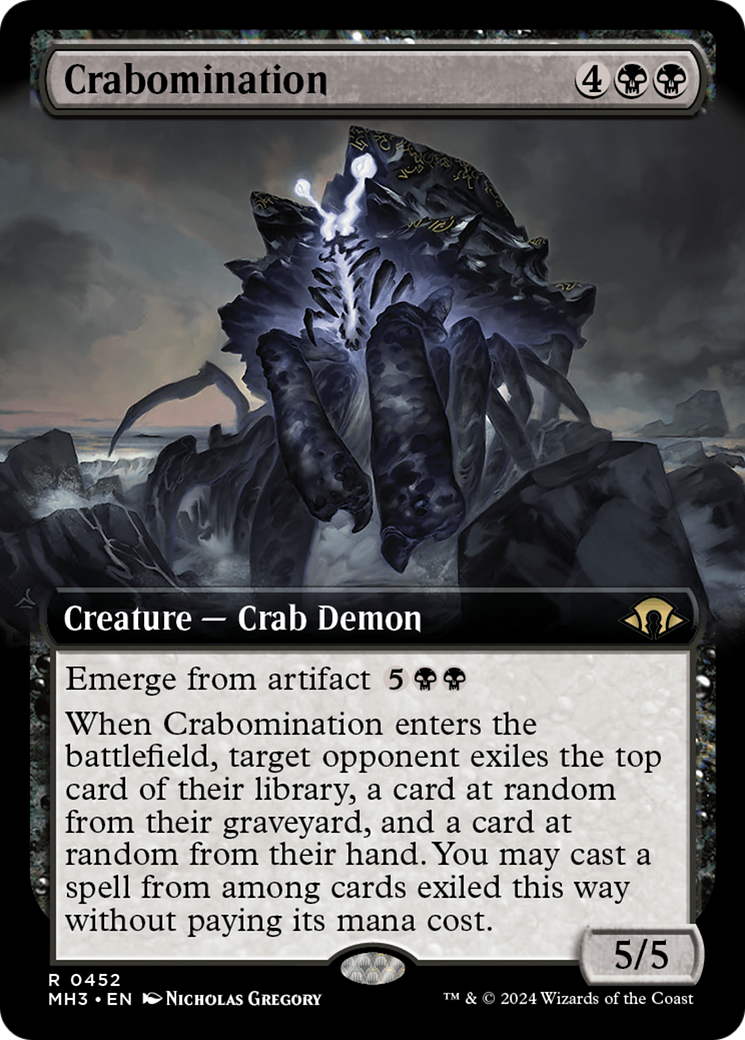 Crabomination (Extended Art) [Modern Horizons 3] | Spectrum Games