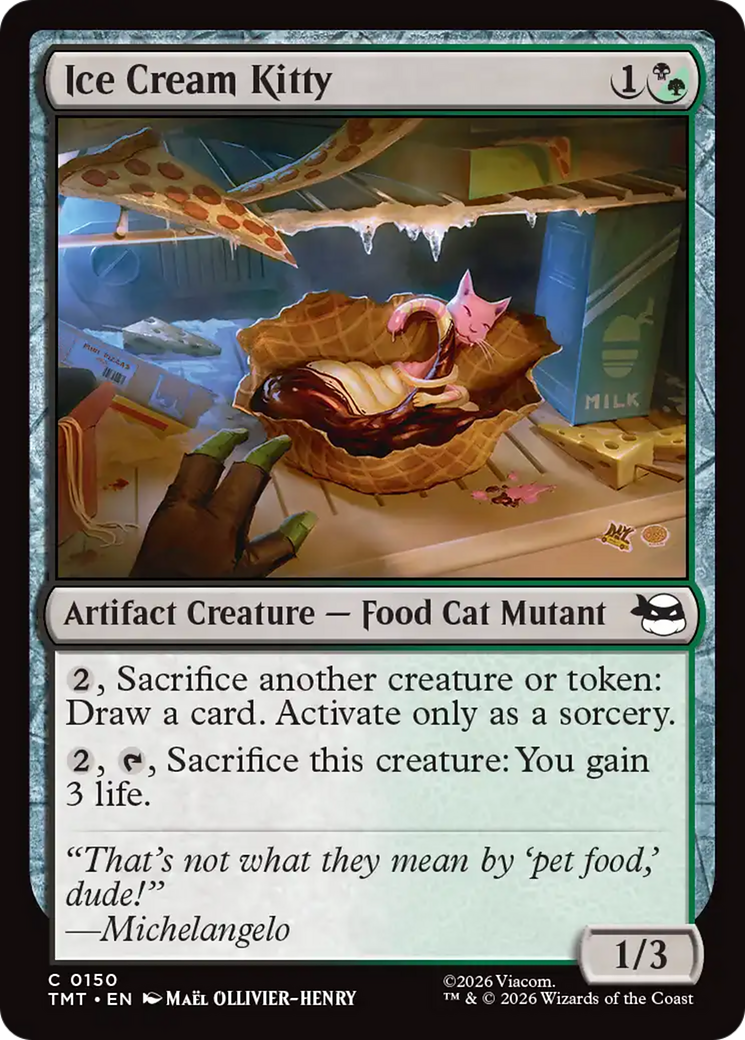 Ice Cream Kitty [Teenage Mutant Ninja Turtles] | Spectrum Games