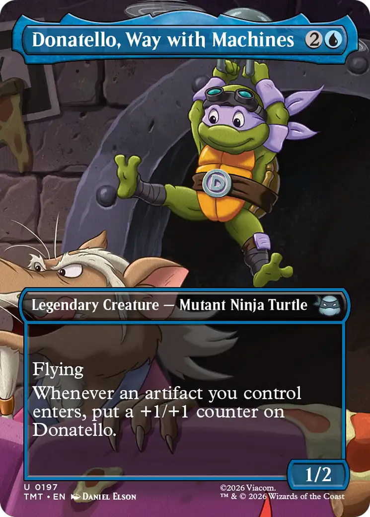 Donatello, Way with Machines (Borderless) [Teenage Mutant Ninja Turtles] | Spectrum Games