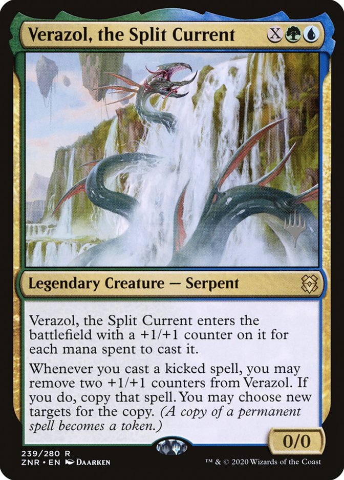 Verazol, the Split Current (Promo Pack) [Zendikar Rising Promos] | Spectrum Games