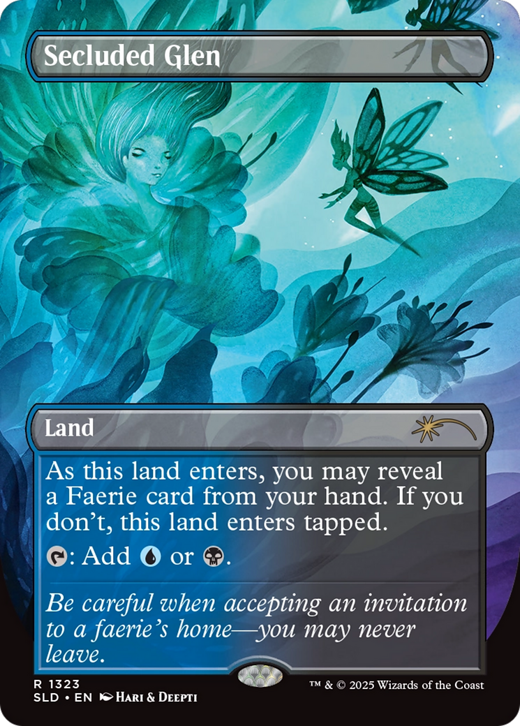 Secluded Glen (Rainbow Foil) [Secret Lair Drop Series] | Spectrum Games