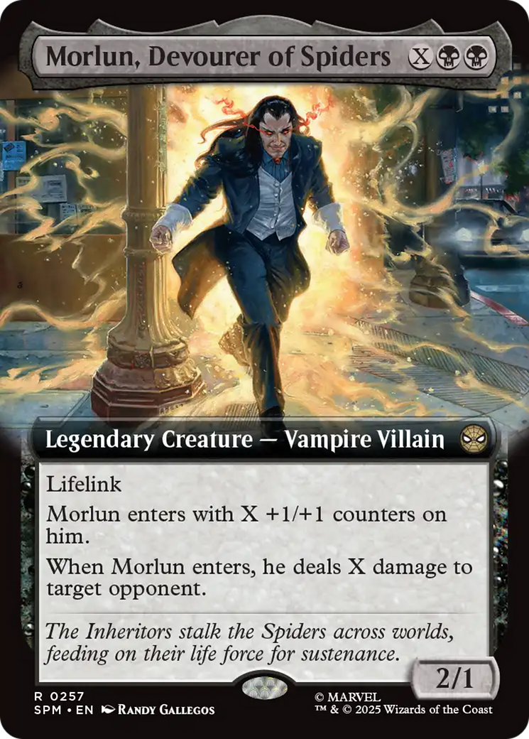 Morlun, Devourer of Spiders (Extended Art) [Marvel's Spider-Man] | Spectrum Games