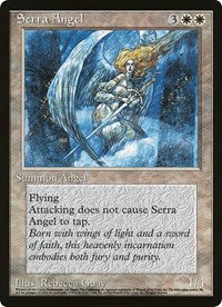 Serra Angel [alternate art] (Oversized) [Oversize Cards] | Spectrum Games