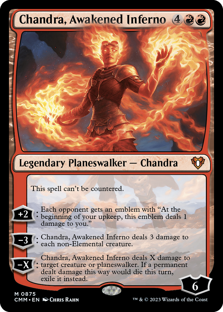Chandra, Awakened Inferno [Commander Masters] | Spectrum Games