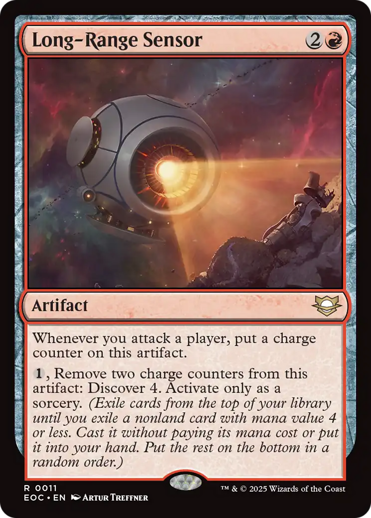 Long-Range Sensor [Edge of Eternities Commander] | Spectrum Games