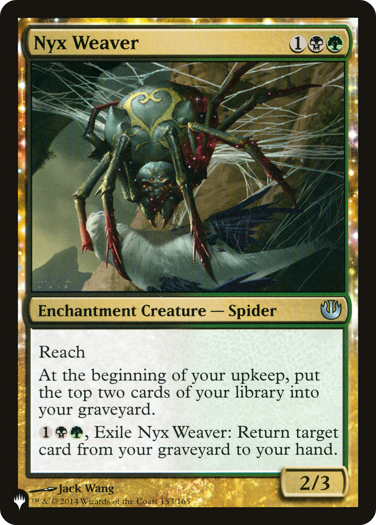 Nyx Weaver [The List] | Spectrum Games
