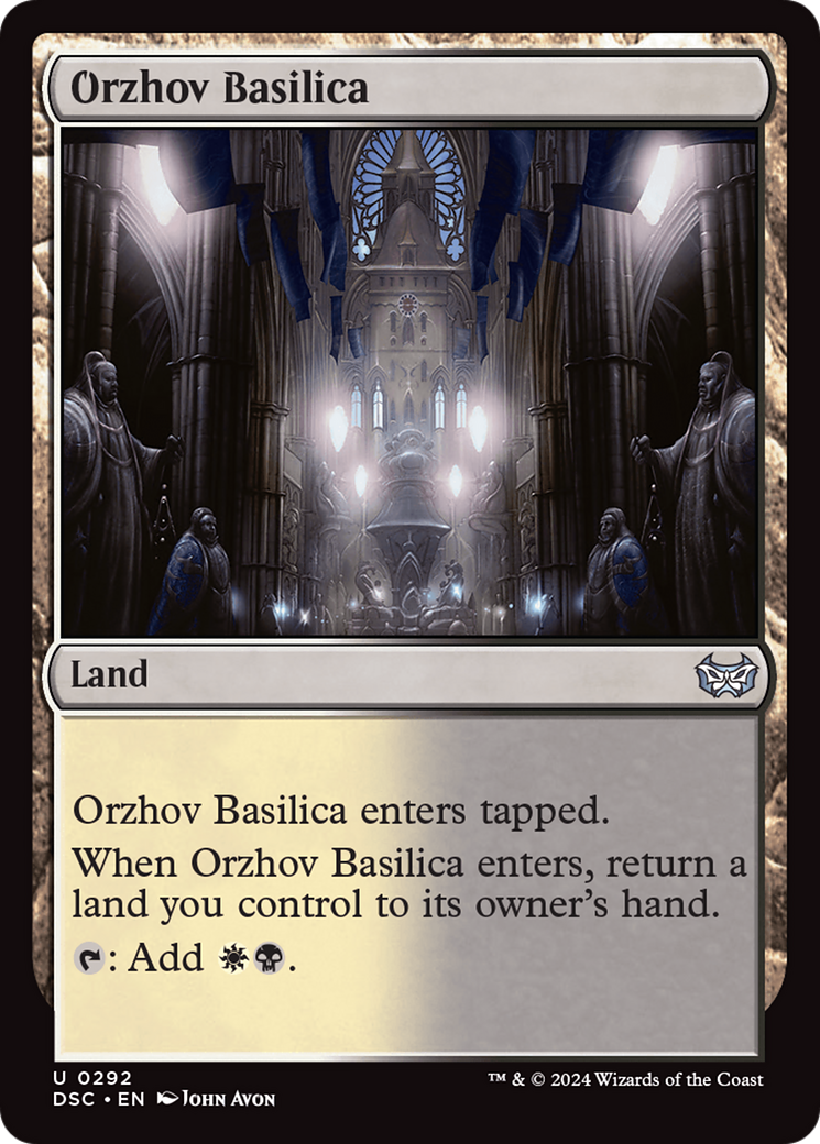 Orzhov Basilica [Duskmourn: House of Horror Commander] | Spectrum Games