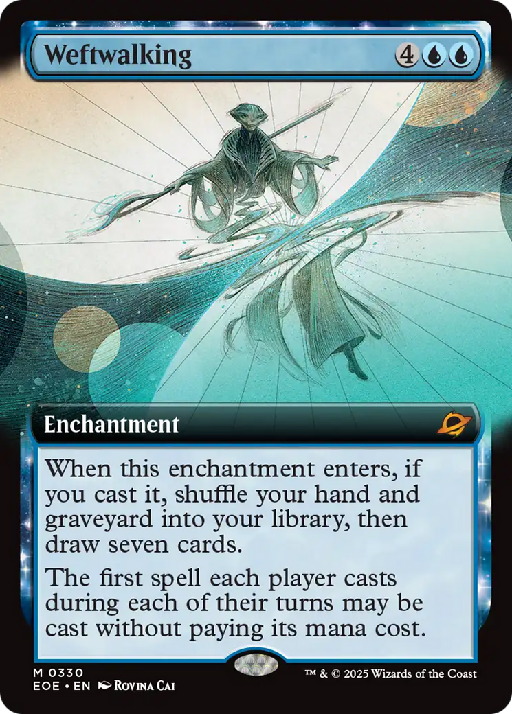 Weftwalking (Extended Art) [Edge of Eternities] | Spectrum Games