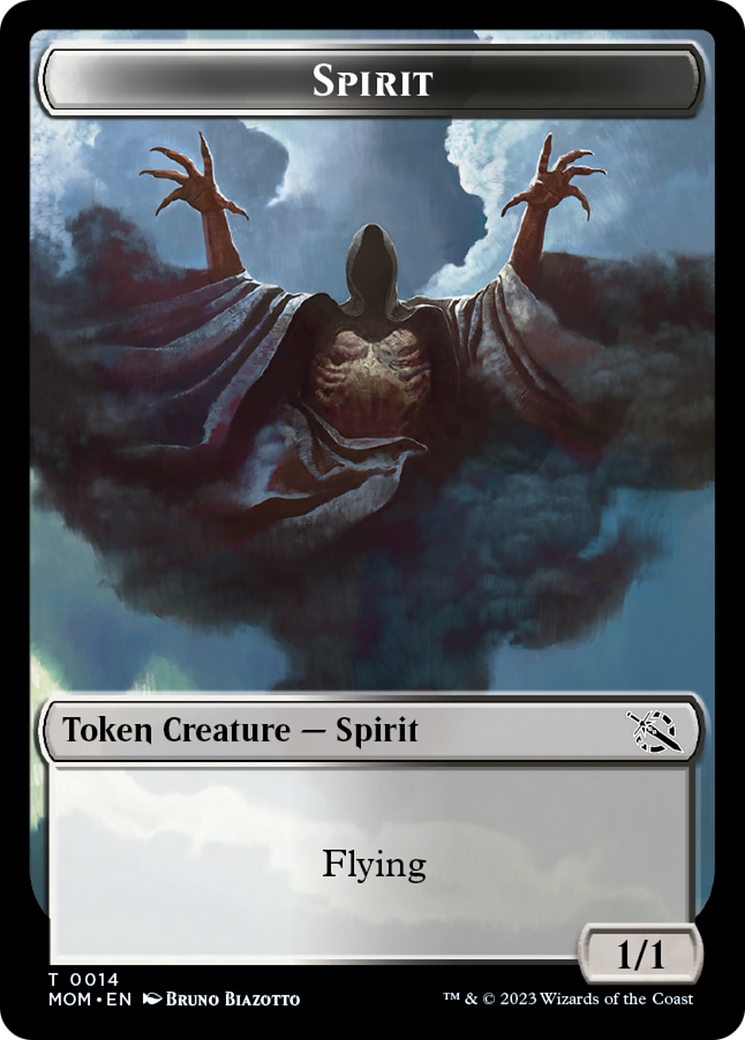 Spirit Token [March of the Machine Tokens] | Spectrum Games