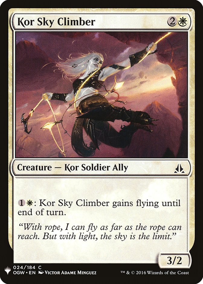 Kor Sky Climber [Mystery Booster] | Spectrum Games