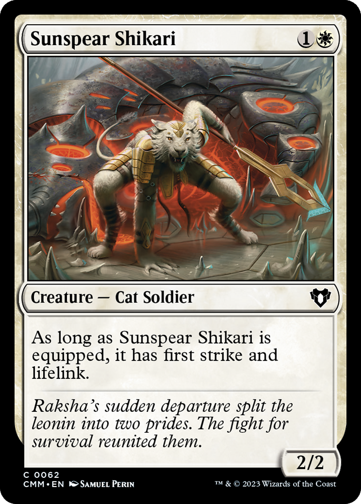 Sunspear Shikari [Commander Masters] | Spectrum Games