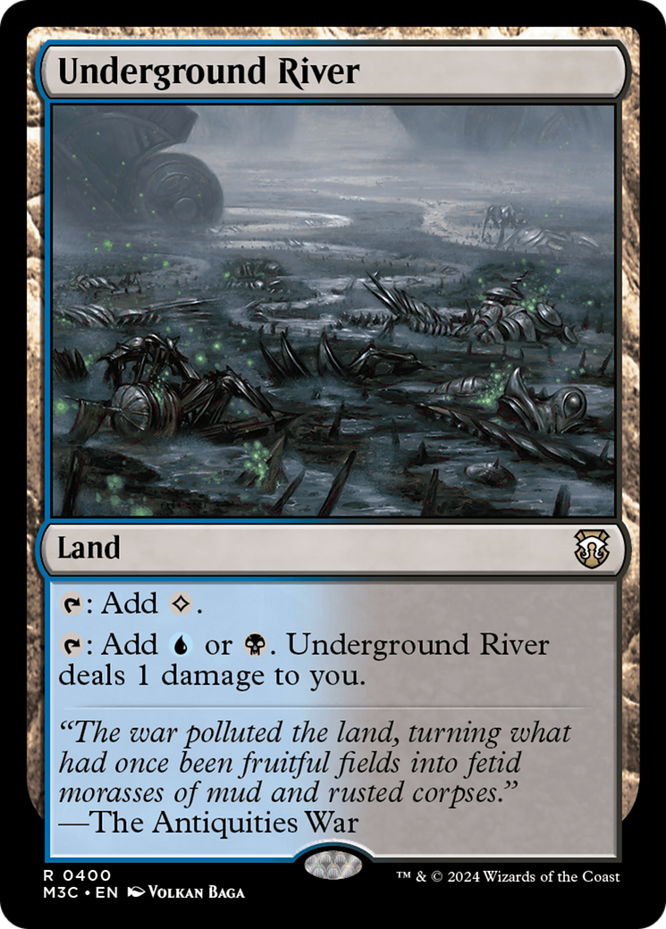 Underground River (Ripple Foil) [Modern Horizons 3 Commander] | Spectrum Games