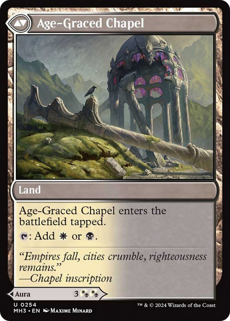 Glasswing Grace // Age-Graced Chapel [Modern Horizons 3] | Spectrum Games