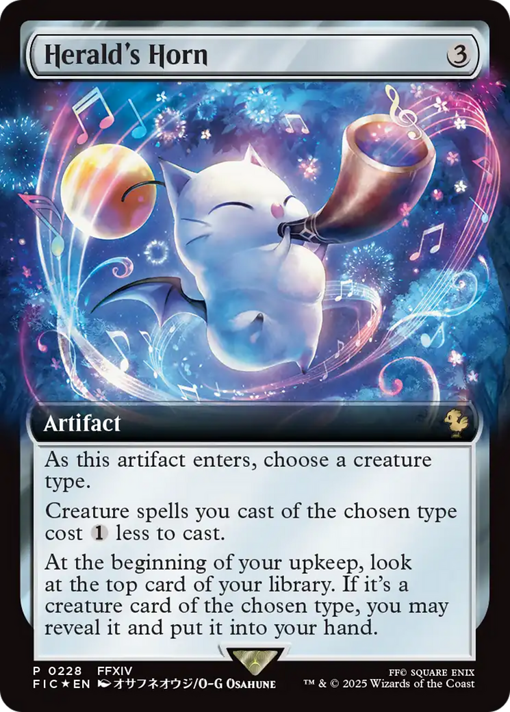 Herald's Horn (Extended Art) [FINAL FANTASY Promos] | Spectrum Games