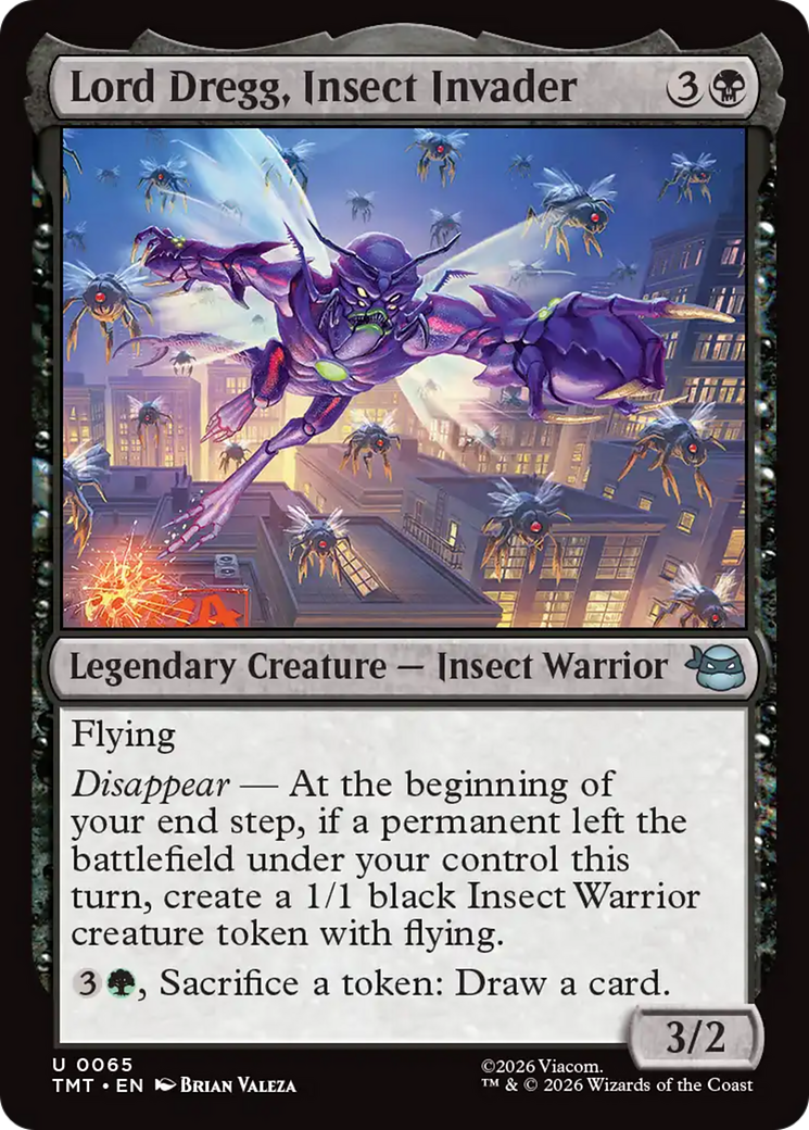 Lord Dregg, Insect Invader [Teenage Mutant Ninja Turtles] | Spectrum Games