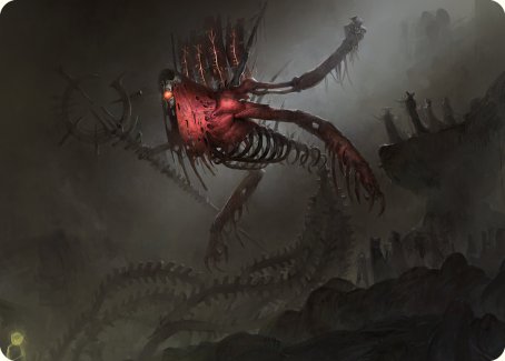 Drivnod, Carnage Dominus Art Card [Phyrexia: All Will Be One Art Series] | Spectrum Games