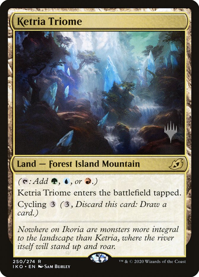 Ketria Triome (Promo Pack) [Ikoria: Lair of Behemoths Promos] | Spectrum Games