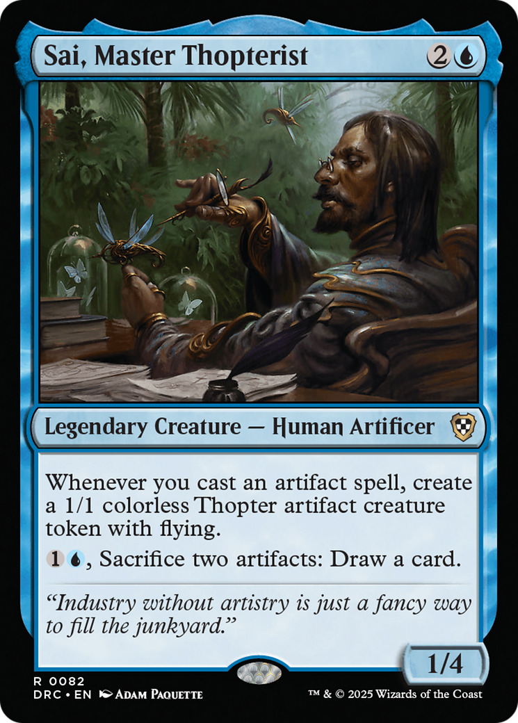 Sai, Master Thopterist [Aetherdrift Commander] | Spectrum Games