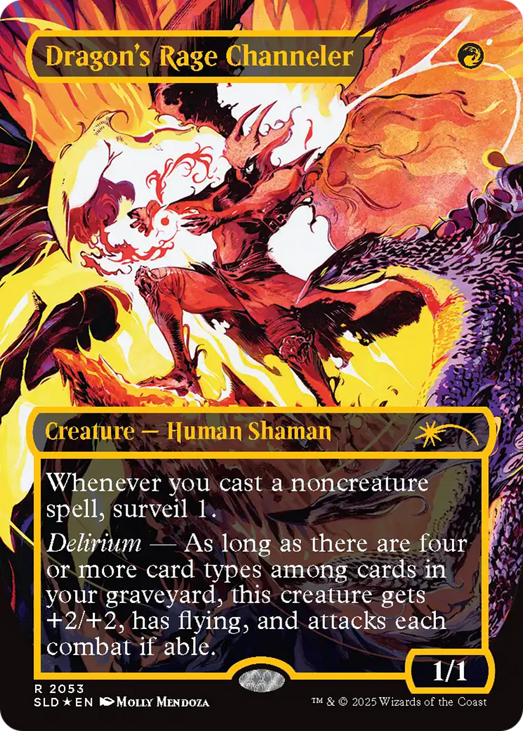 Dragon's Rage Channeler (2053) (Raised Foil) [Secret Lair Drop Series] | Spectrum Games