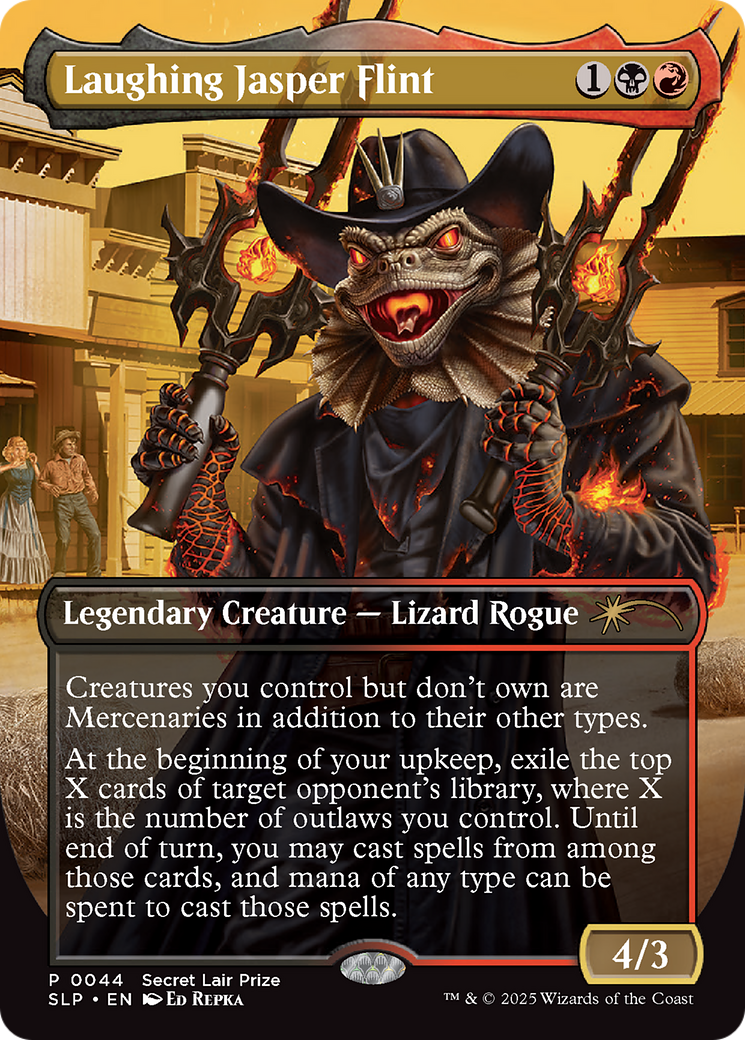 Laughing Jasper Flint [Secret Lair Showdown] | Spectrum Games