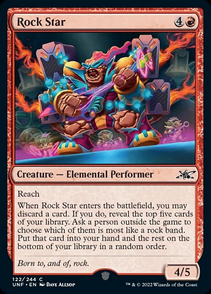 Rock Star [Unfinity] | Spectrum Games