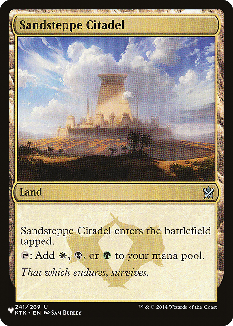 Sandsteppe Citadel [Secret Lair: From Cute to Brute] | Spectrum Games
