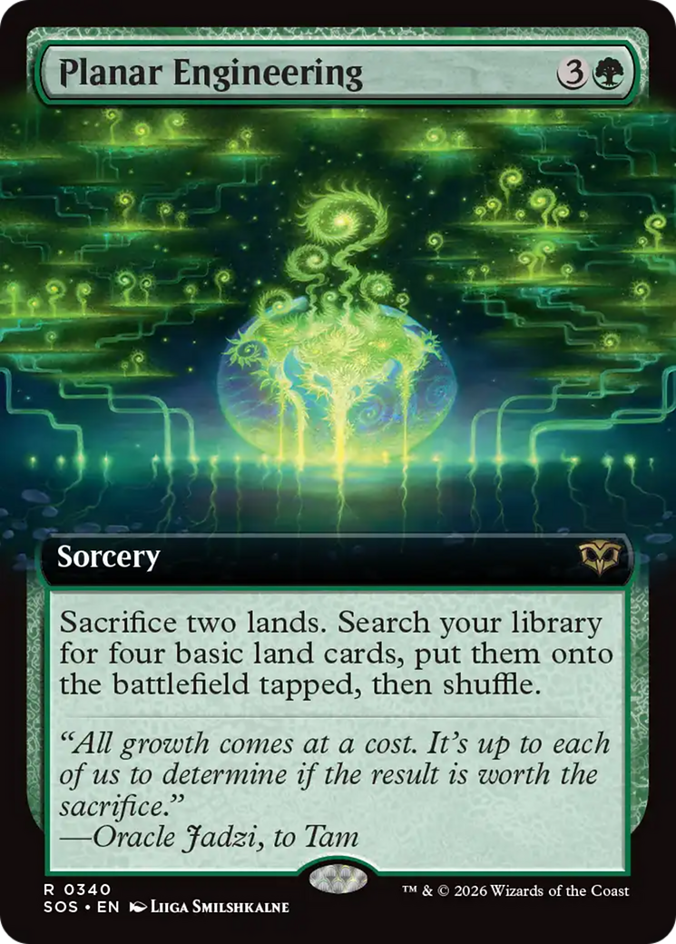 Planar Engineering (Extended Art) [Secrets of Strixhaven] | Spectrum Games