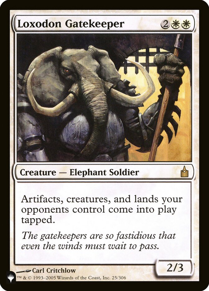 Loxodon Gatekeeper [The List] | Spectrum Games