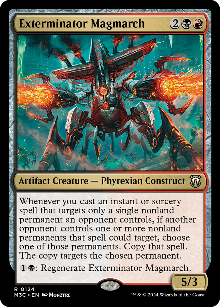 Exterminator Magmarch [Modern Horizons 3 Commander] | Spectrum Games