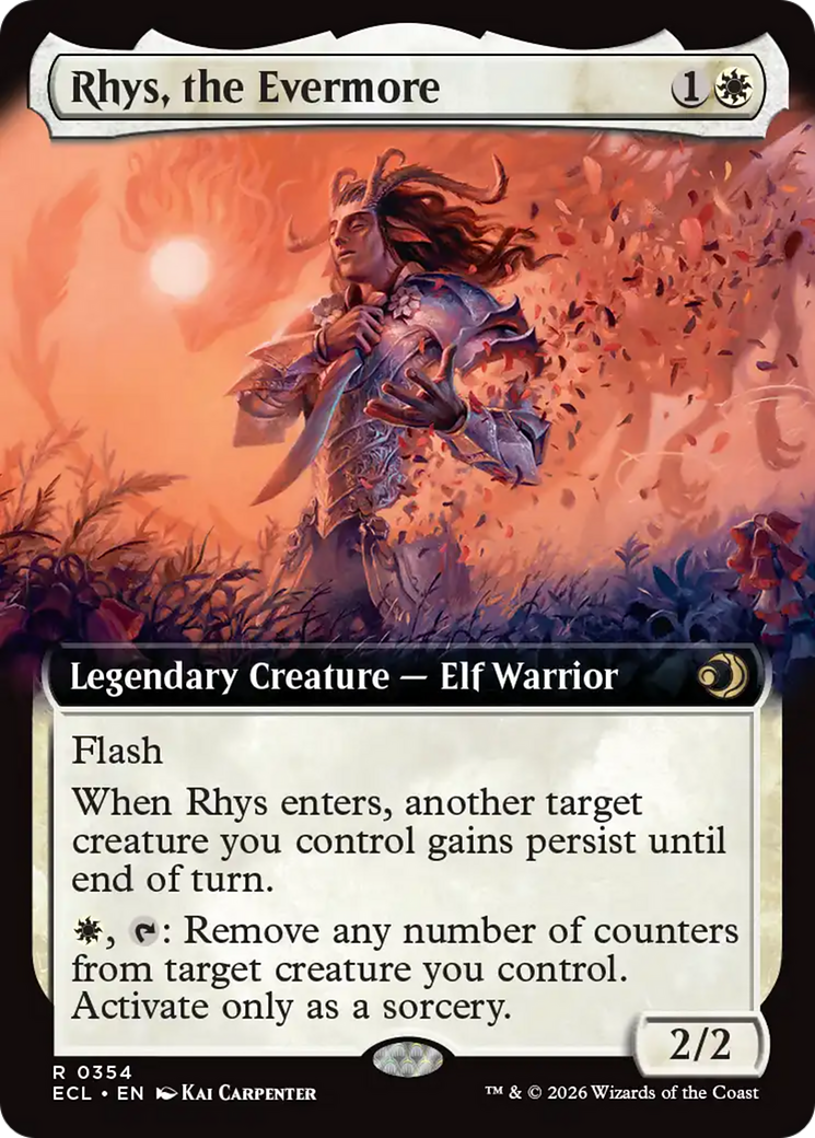 Rhys, the Evermore (Extended Art) [Lorwyn Eclipsed] | Spectrum Games