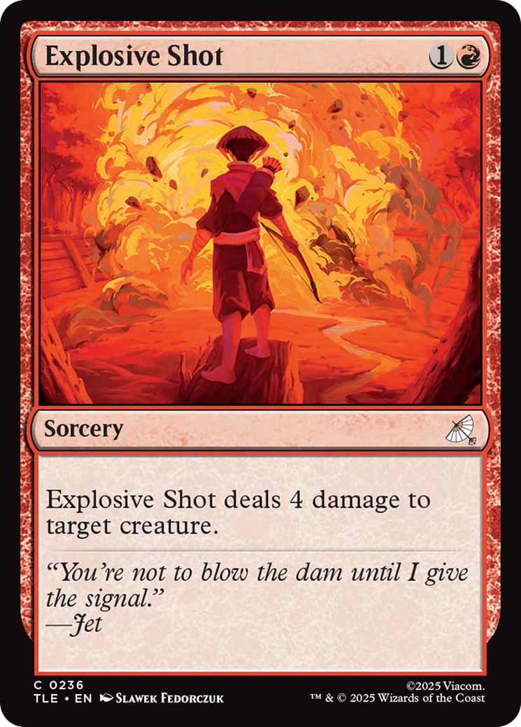 Explosive Shot [Avatar: The Last Airbender: Eternal-Legal] | Spectrum Games
