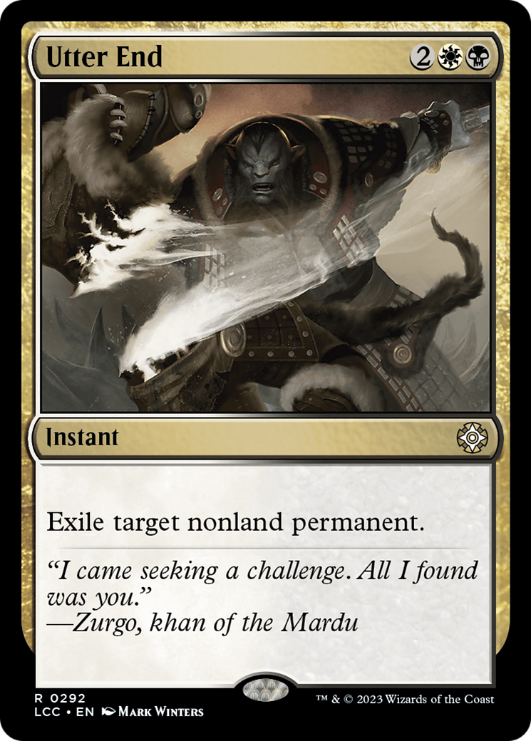 Utter End [The Lost Caverns of Ixalan Commander] | Spectrum Games