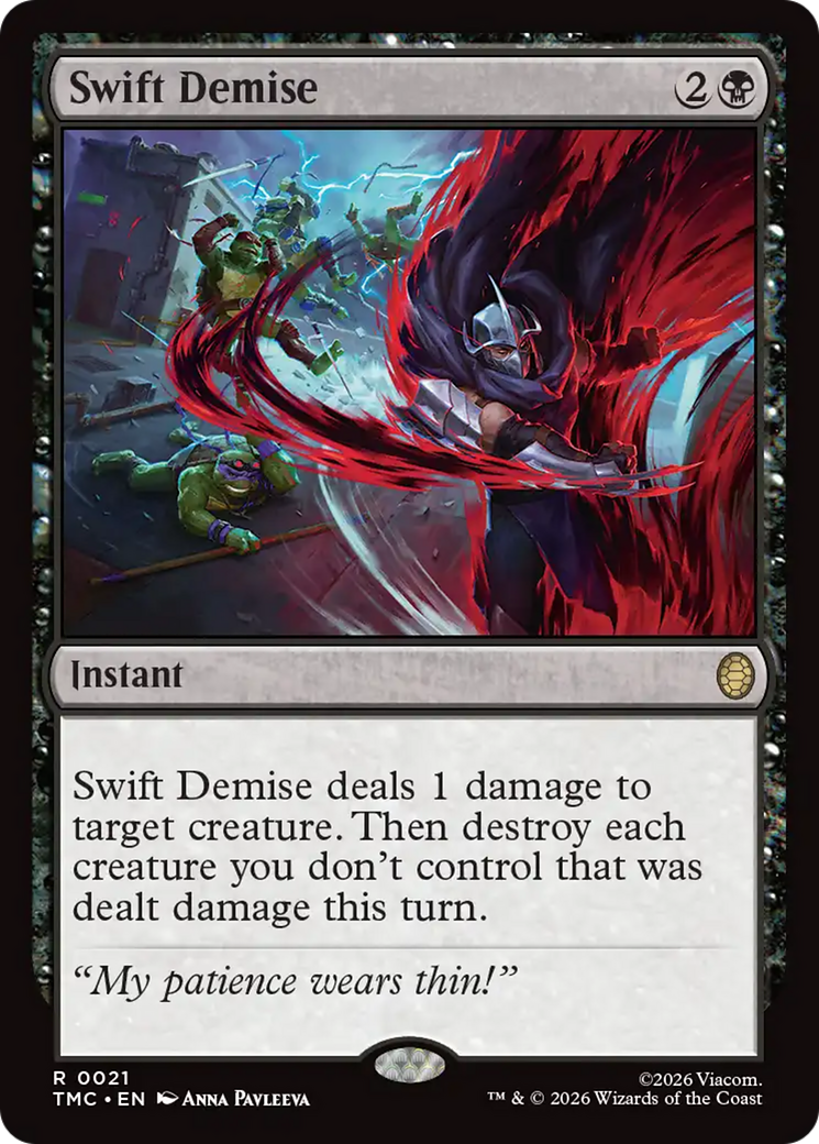 Swift Demise [Teenage Mutant Ninja Turtles Commander] | Spectrum Games