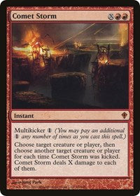 Comet Storm (Oversized) [Oversize Cards] | Spectrum Games