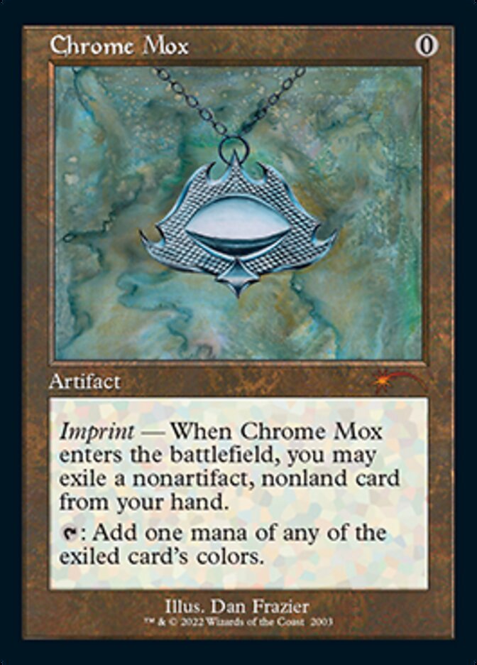 Chrome Mox (Retro) [Secret Lair Countdown Kit] | Spectrum Games